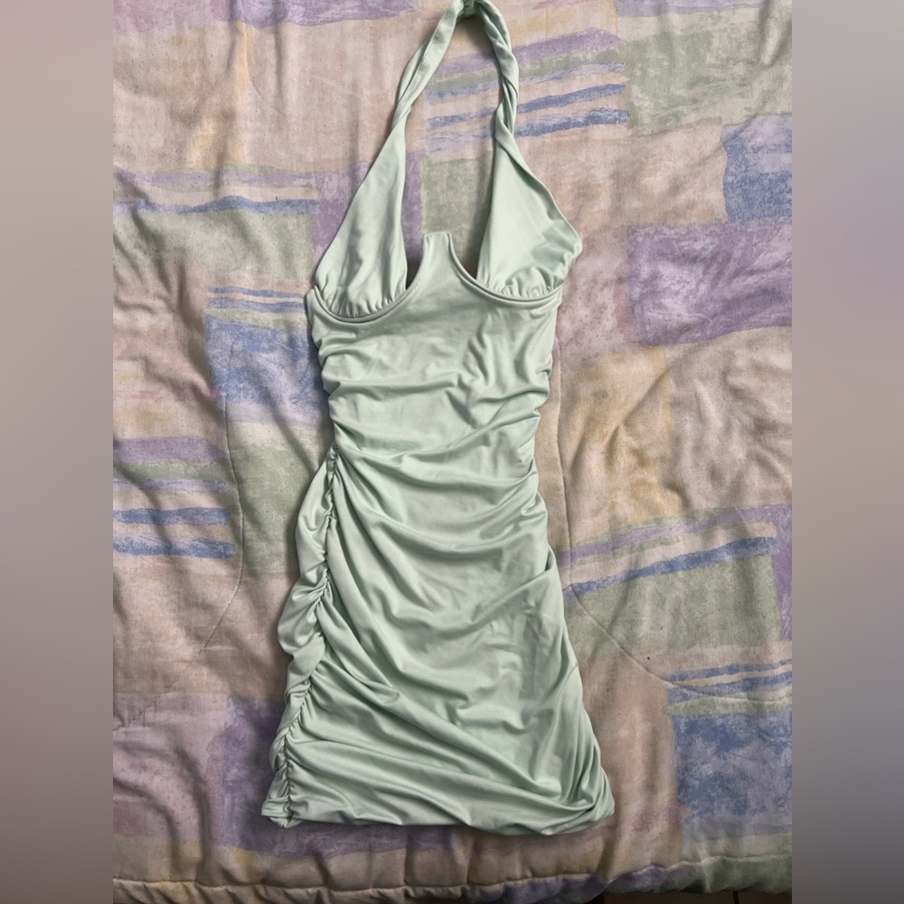 Mint Mini Dress